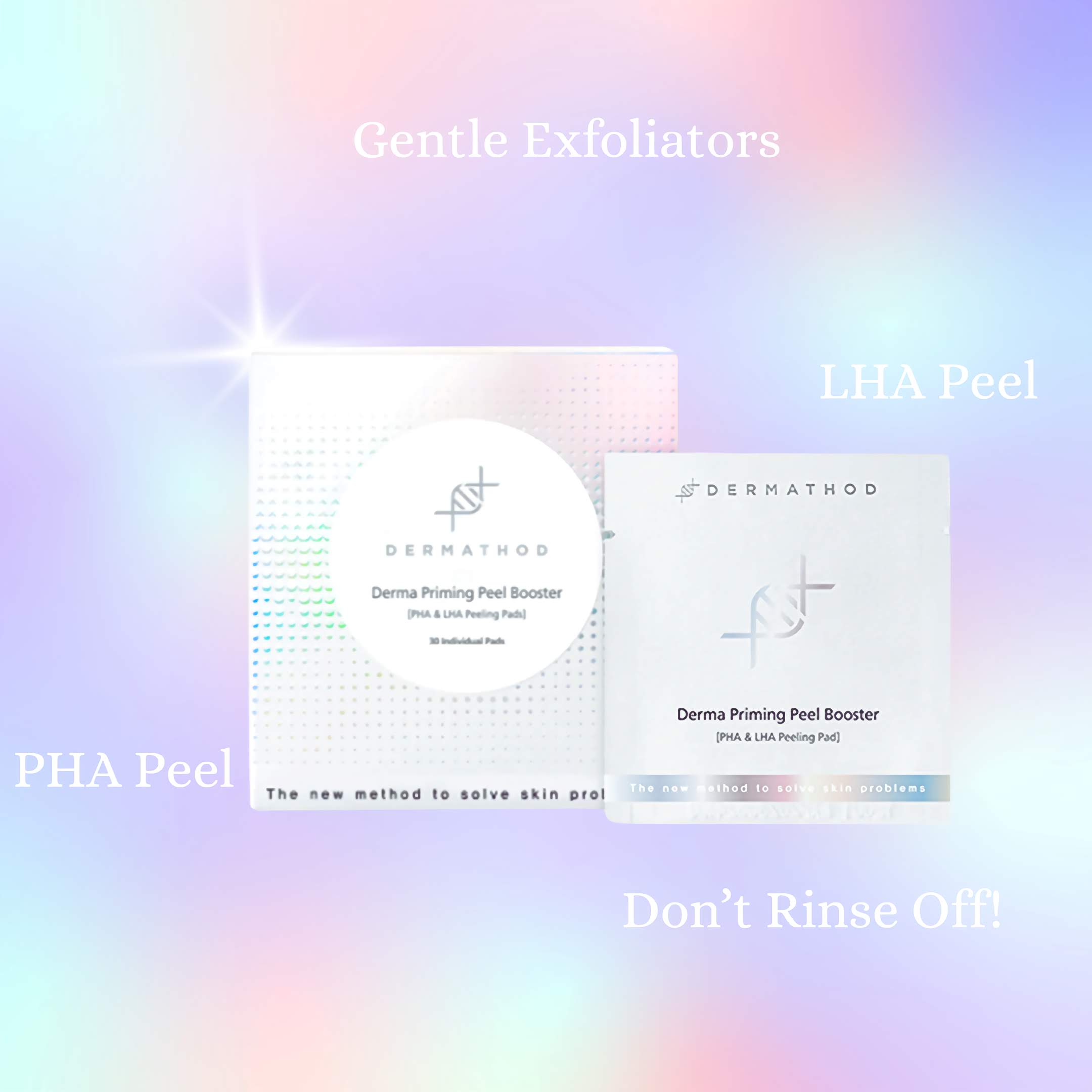 Dermathod Priming Booster Peel Pads.