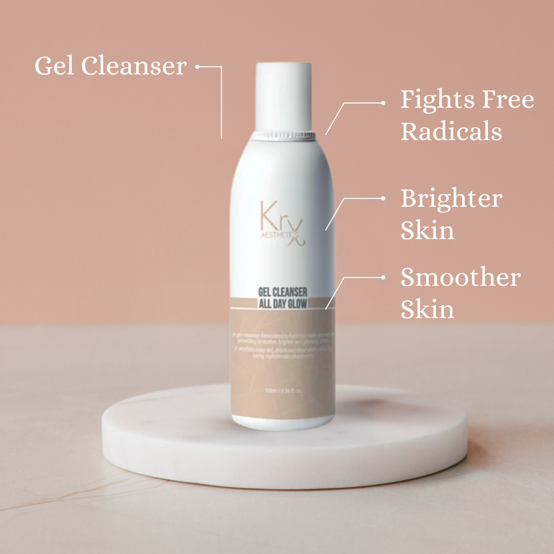 KrX Gel Cleanser.