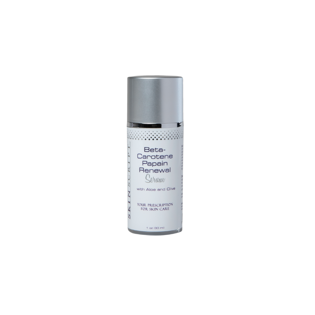 Skin Script Beta-Carotene Papain Renewal Serum.