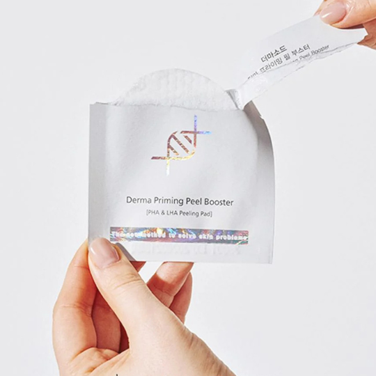 gentle exfoliating peel pad in sachet
