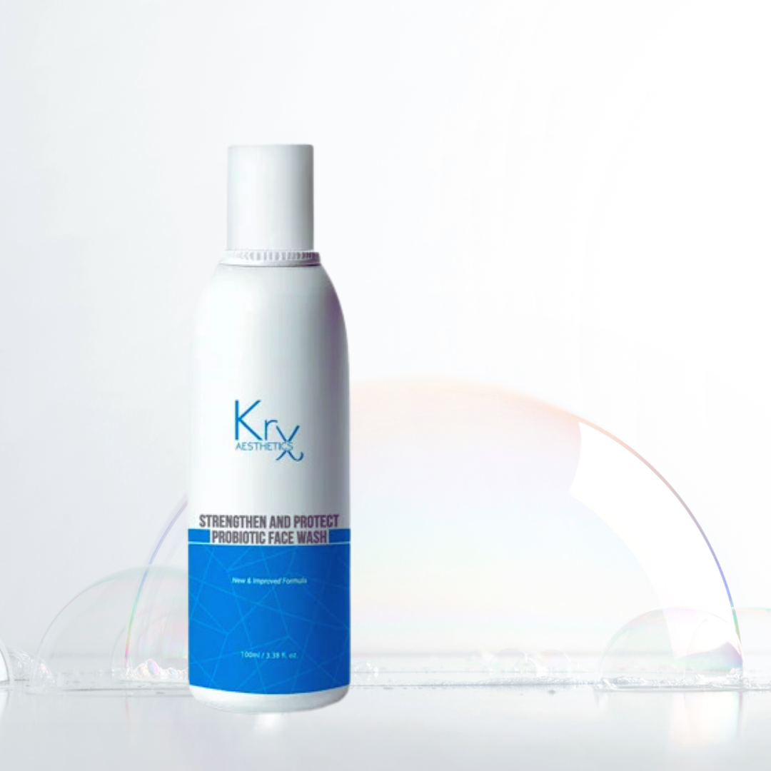 KrX Probiotic Face Wash.