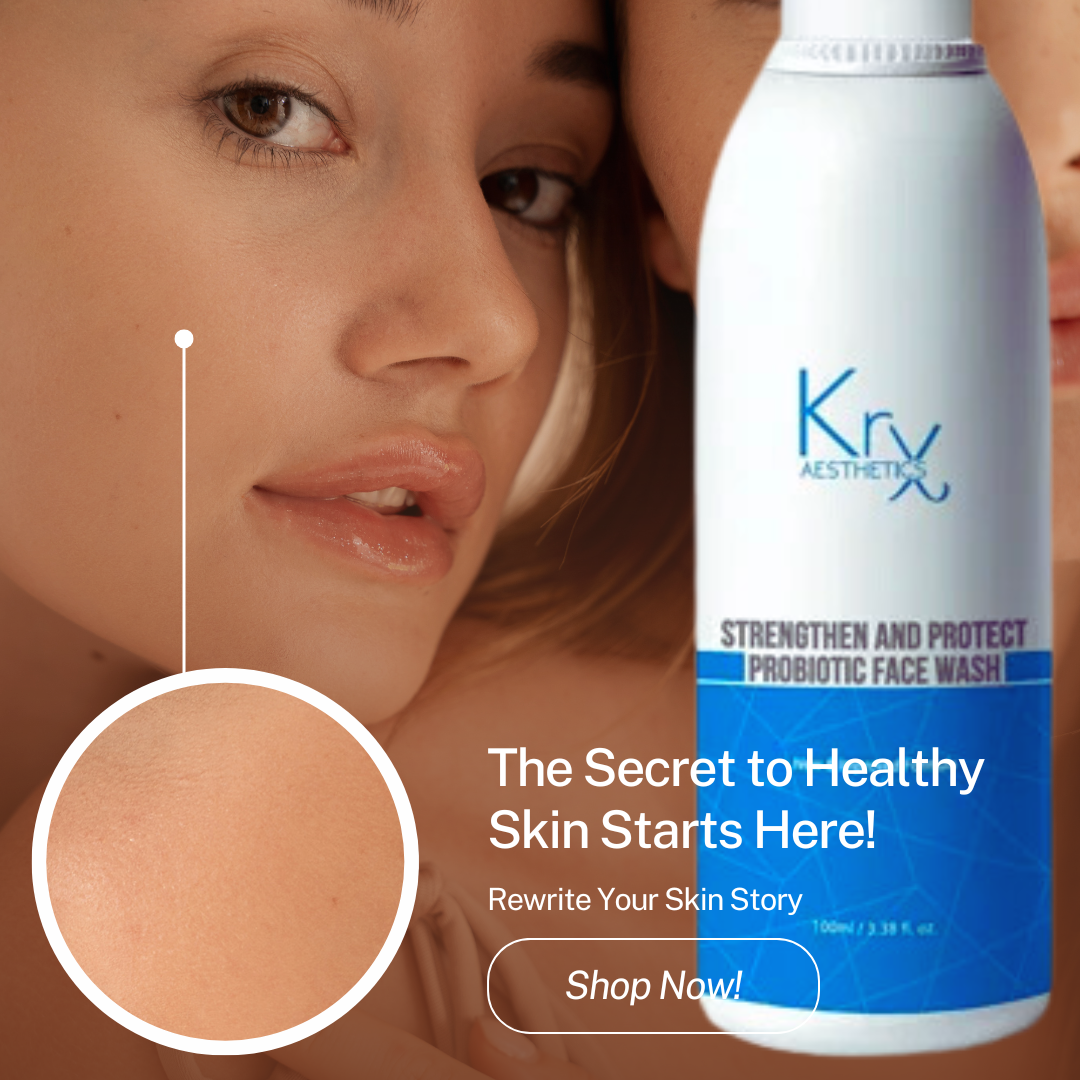 KrX Probiotic Face Wash.