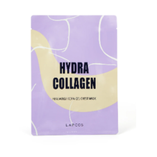 LAPCOS Hydra Collagen Firming Chest Mask.
