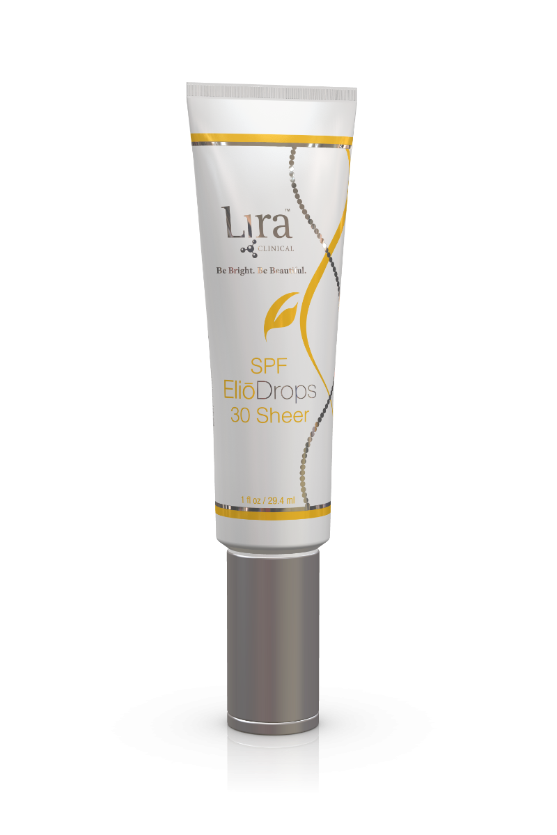 Lira Clinical EliōDrops Sheer SPF 30.
