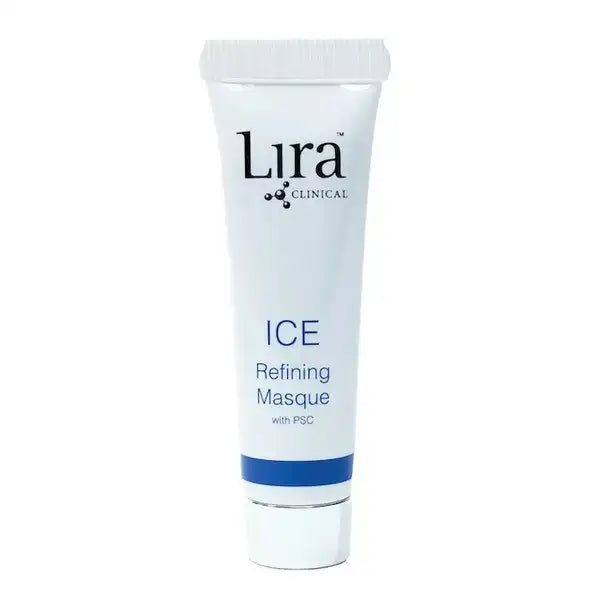The try me size of the Lira Clinical Ice REfining Masque at Heaven on EArth is the best for hormonal acne, excess oil and tightening skin