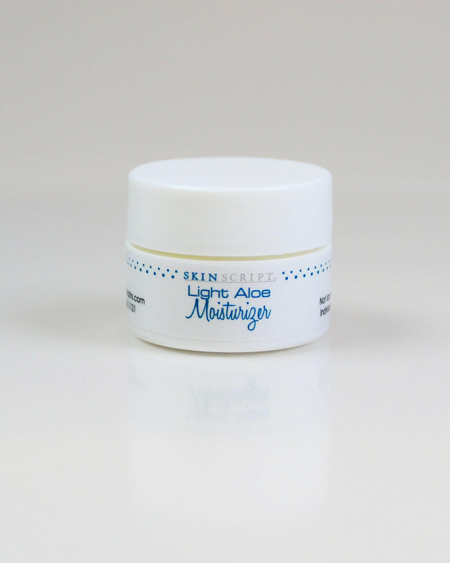 Skin Script Light Aloe Moisturizer.