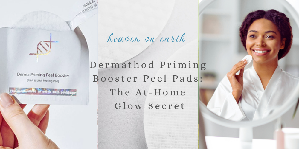 get spa quality glow with the dermathod priming booster peel pads