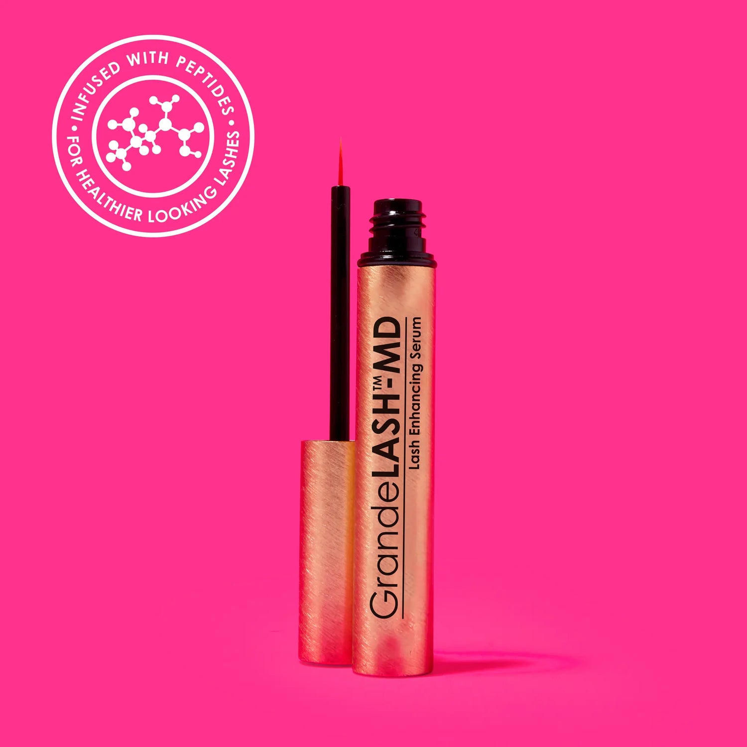 for the lashes of your dreams, use grandeLASH md lash growth serum for long luscious lashes at heaven on earth 
