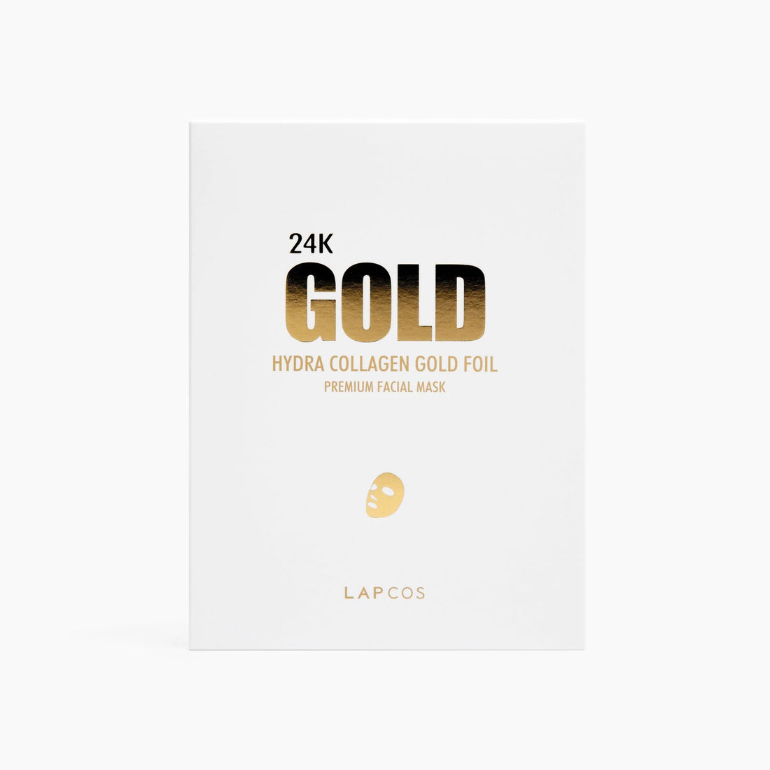 LAPCOS 24K Gold Foil Sheet Face Mask 5 pack
