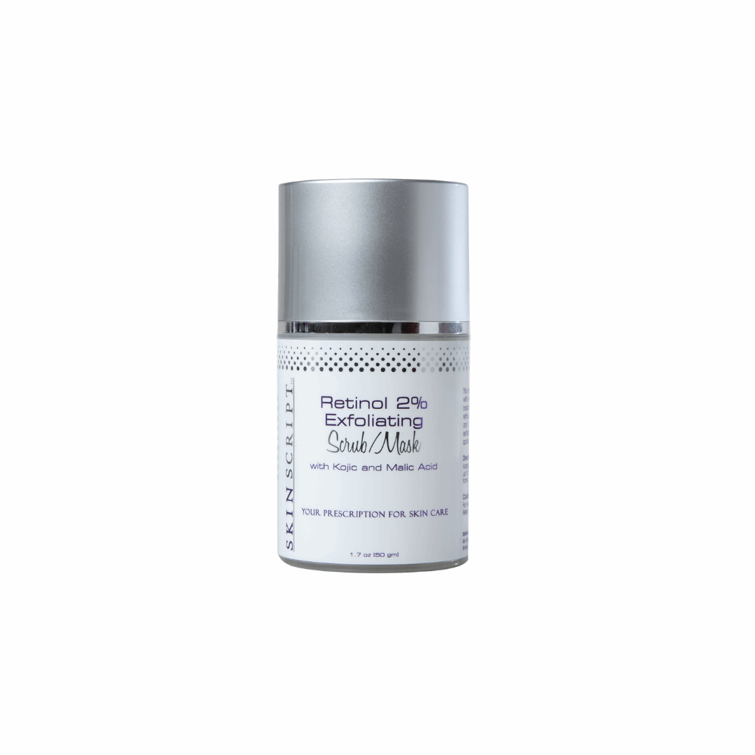 Skin Script Retinol 2% Exfoliating Scrub/Mask.