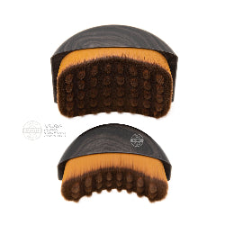 large and small cecilly braden lymphatic brushes on a white background at heaven on earth aspen