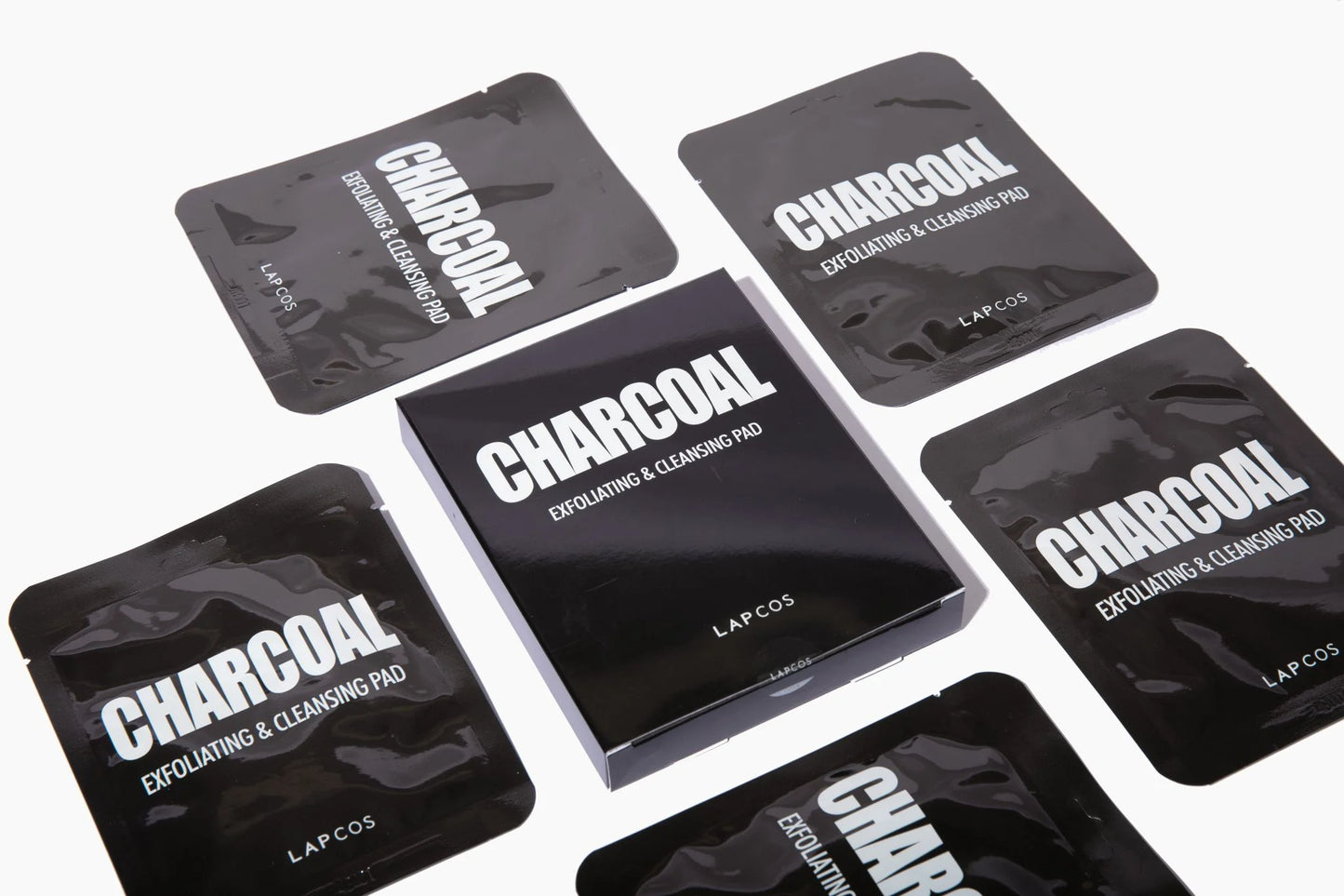 LAPCOS Charcoal Exfoliating & Cleansing Pad.