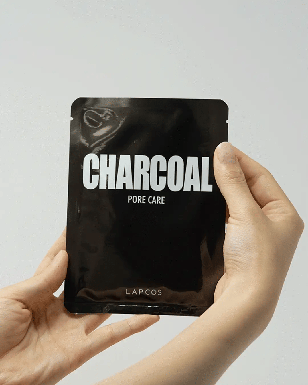 lapcos charcoal sheet mask video of the mask from heaven on earth