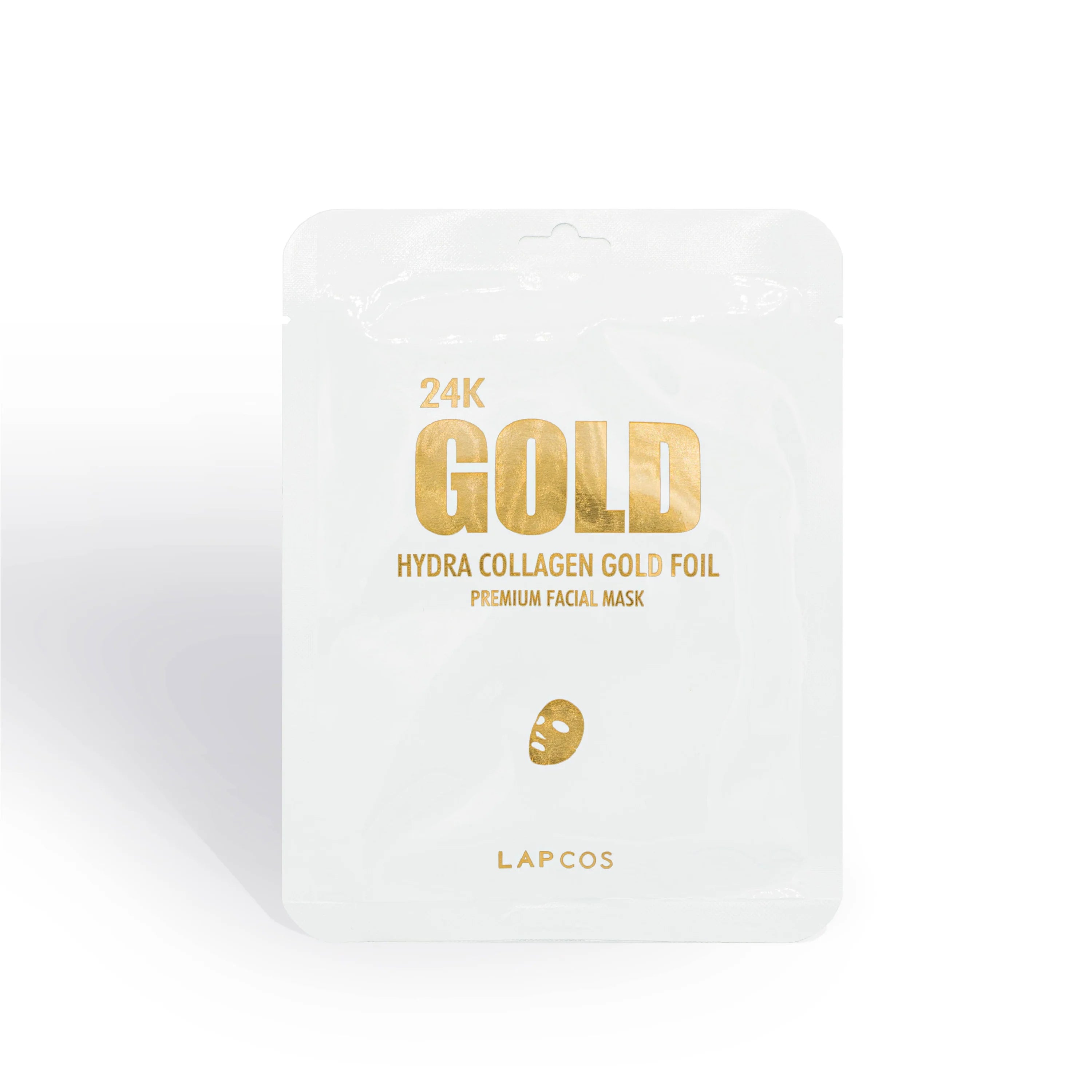 LAPCOS 24K Gold Foil Sheet Face Mask single