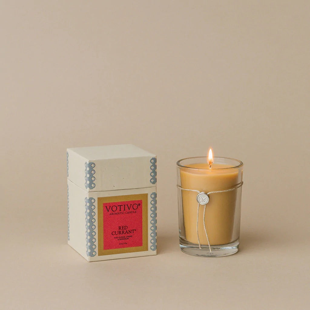 Votivo Red Currant Aromatic Candle