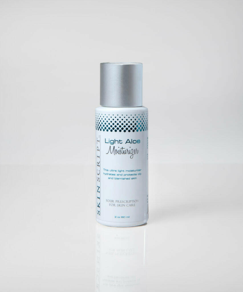 Skin Script Light Aloe Moisturizer.