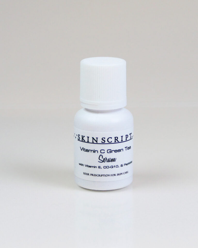 sample size of the skin script vitamin c green tea serum at heaven on earth aspen