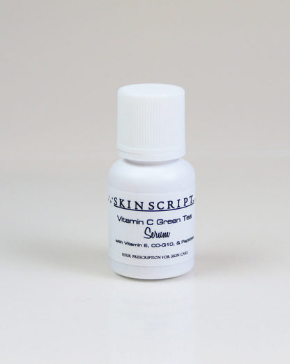 sample size of the skin script vitamin c green tea serum at heaven on earth aspen